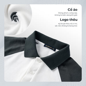 Chi Tiết Cổ Áo Polo Nam Derick Polomanor Cotton Interlock Regular Fit