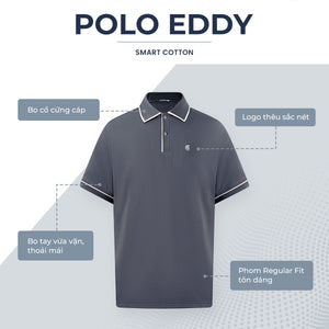 Áo Polo Nam Eddy Polomanor Cotton Interlock Regular Fit