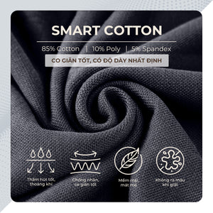 Chi Tiết Chất Vải Áo Polo Nam Eddy Polomanor Cotton Interlock Regular Fit