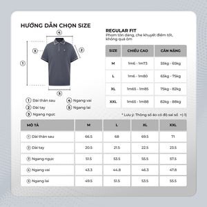 Áo Polo Nam Eddy Polomanor Cotton Interlock Regular Fit