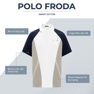 Áo Polo Nam Froda Polomanor Cotton Interlock Regular Fit