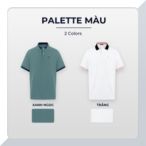 Áo Polo Nam Felix Polomanor Cotton Cvc Diamond Regular Fit