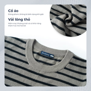 Chi Tiết Cổ Áo Thun Nam Horiz Shirt Polomanor Màu Rêu Vải Dệt Kim Regular Fit