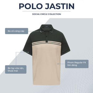 Áo Polo Nam Jastin Polomanor Cotton Interlock Regular Fit