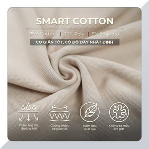 Chi Tiết Chất Vải Áo Polo Nam Jastin Polomanor Cotton Interlock Regular Fit