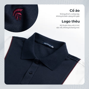 Chi Tiết Cổ Áo Polo Nam Jetty Polomanor Cotton Interlock Regular Fit