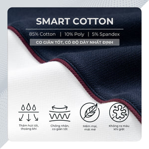 Chi Tiết Chất Vải Áo Polo Nam Jetty Polomanor Cotton Interlock Regular Fit