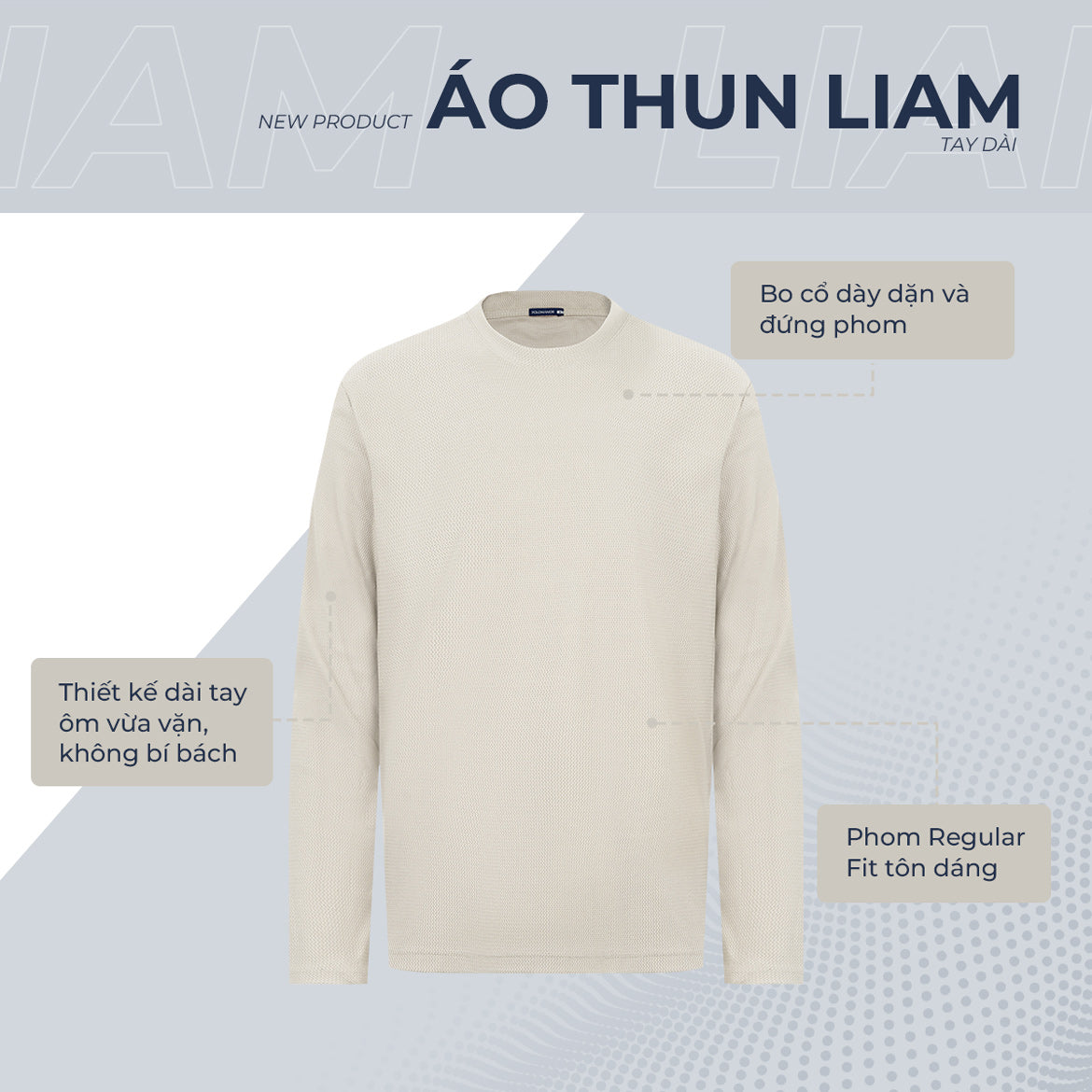 Áo Thun Nam Tay Dài LIAM SHIRT