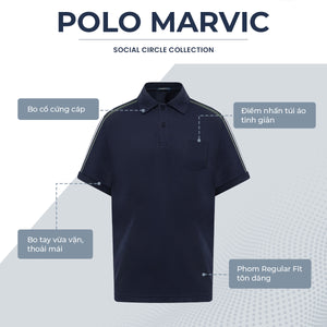 Áo Polo Nam Marvic Polomanor Cotton Interlock Regular Fit
