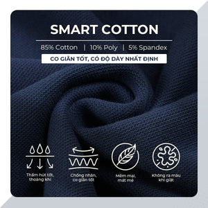 Chi Tiết Chất Vải Áo Polo Nam Marvic Polomanor Cotton Interlock Regular Fit