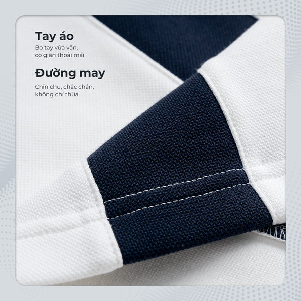 Chi Tiết Chất Vải Áo Polo Nam Niko Polomanor Cotton Interlock Regular Fit
