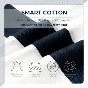 Chi Tiết Chất Vải Áo Polo Nam Niko Polomanor Cotton Interlock Regular Fit