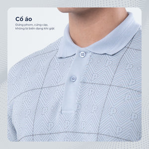 Chi Tiết Cổ Áo Polo Nam Pascen Polomanor Cotton Interlock Regular Fit