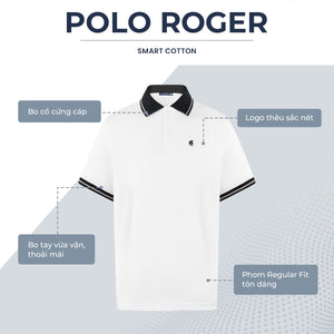 Áo Polo Nam Roger Polomanor Cotton Interlock Regular Fit