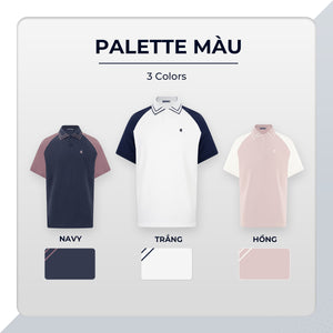 Áo Polo Nam Raflan Polomanor Cotton Cvc Diamond Regular Fit