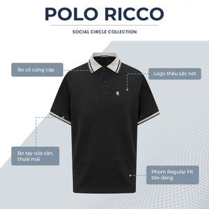 Áo Polo Nam Ricco Polomanor Cotton Interlock Regular Fit
