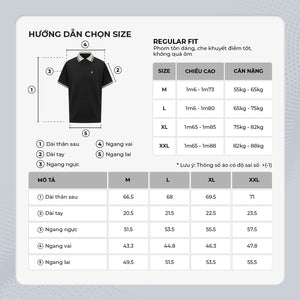 Áo Polo Nam Ricco Polomanor Cotton Interlock Regular Fit