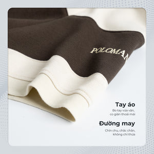 Chi Tiết Tay Áo Polo Nam Waden Polomanor Cotton Interlock Regular Fit