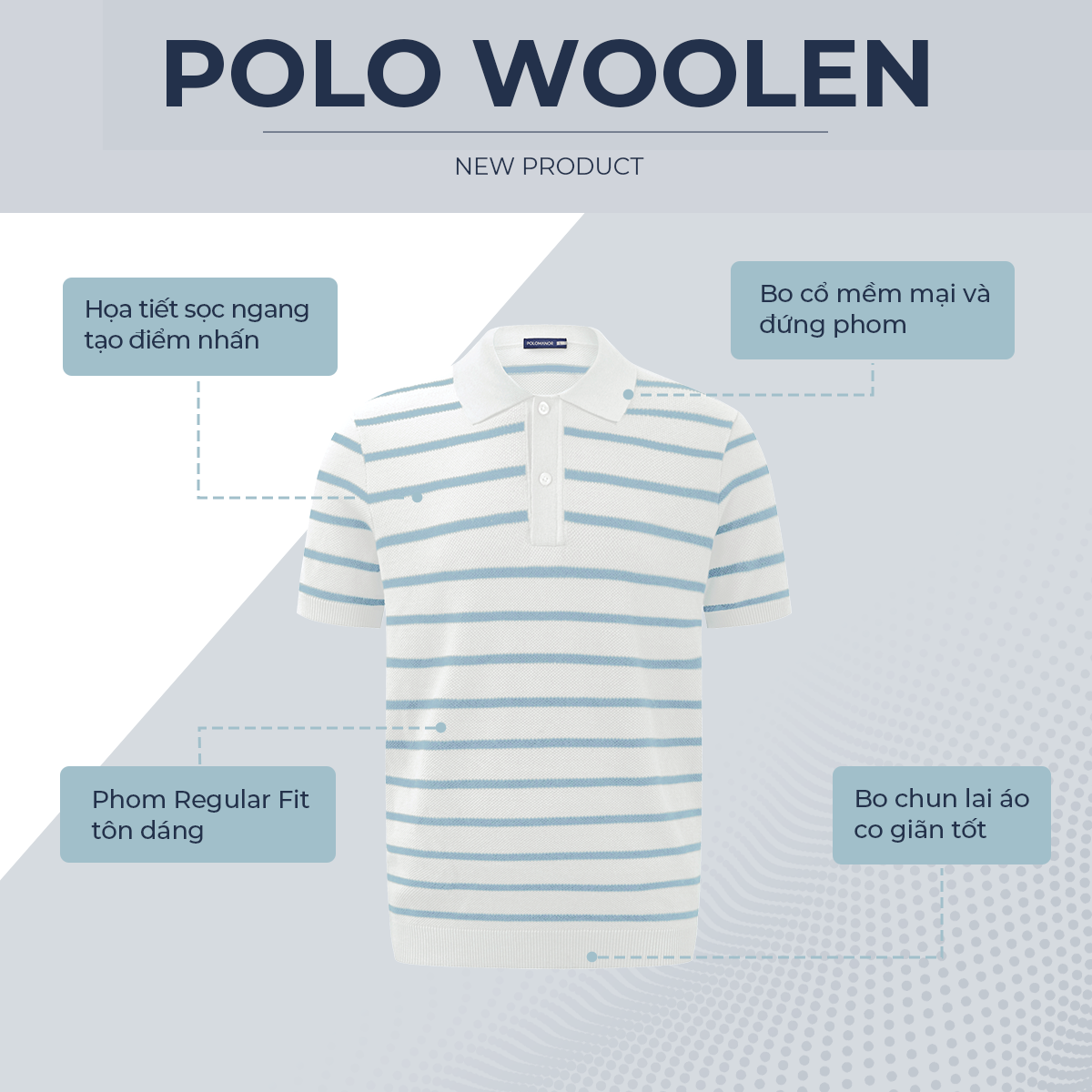 Áo Polo Nam WOOLEN