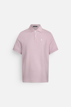 Áo Polo Nam Symbol Polomanor Màu Hồng Cotton Interlock Regular Fit