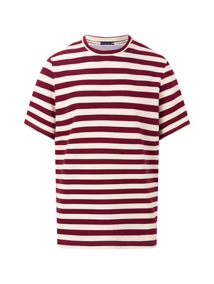 Áo Thun Nam Toby Polomanor Màu Đỏ Thun Cvc Regular Fit