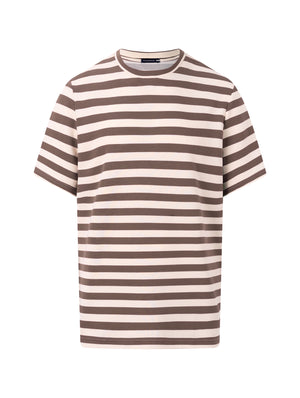 Áo Thun Nam Toby Polomanor Màu Nâu Thun Cvc Regular Fit