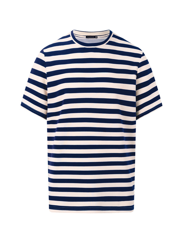 Áo Thun Nam Toby Polomanor Màu Navy Thun Cvc Regular Fit