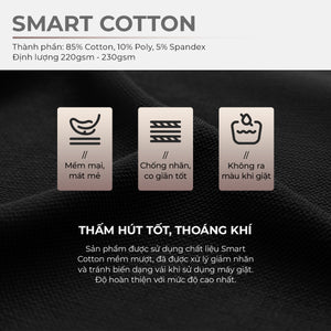 Chi Tiết Chất Vải Áo Polo Nam Denis Polomanor Cotton Interlock Regular Fit