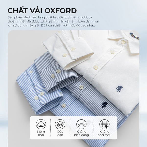 Áo Sơmi Nam Oxford