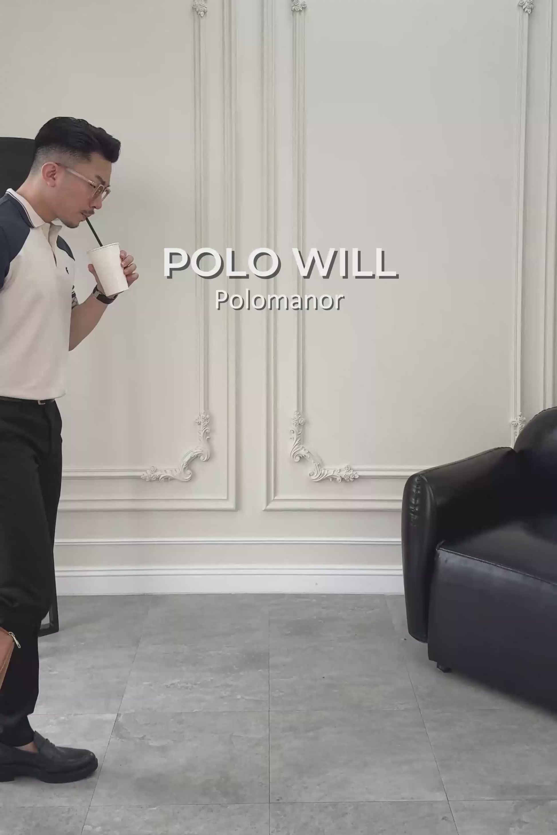 Áo Polo Nam Will Polomanor Cotton Cvc Diamond Regular Fit