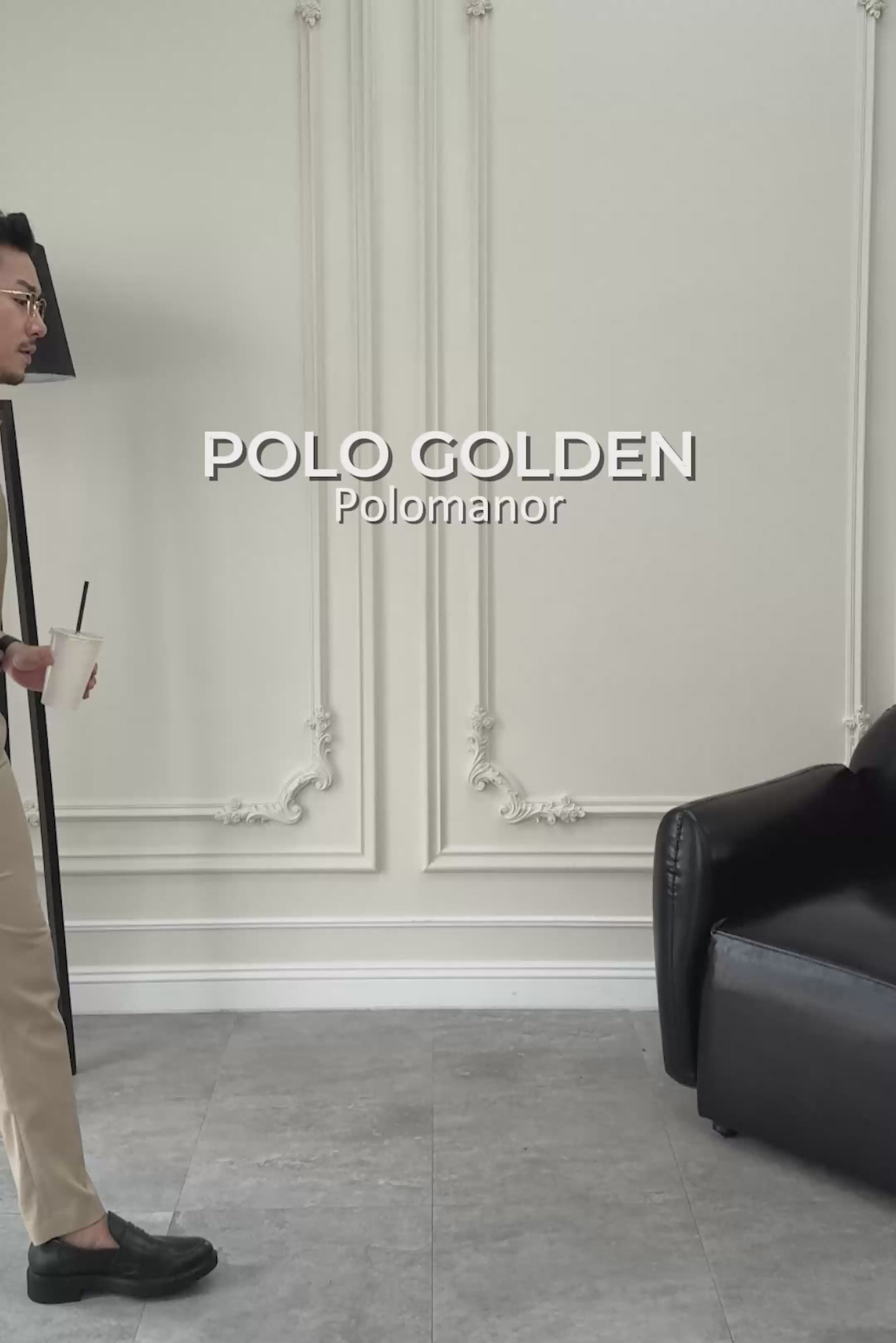 Áo Polo Nam Golden Polomanor Cotton Cvc Diamond Regular Fit