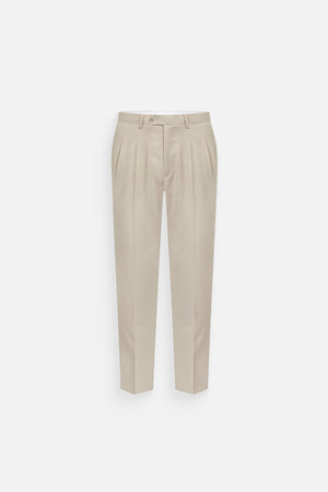 Quần Dài Nam Classic Pants Polomanor Màu Be Khaki Tây Regular Fit