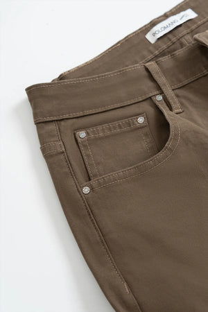 Quần Dài Kaki Straight