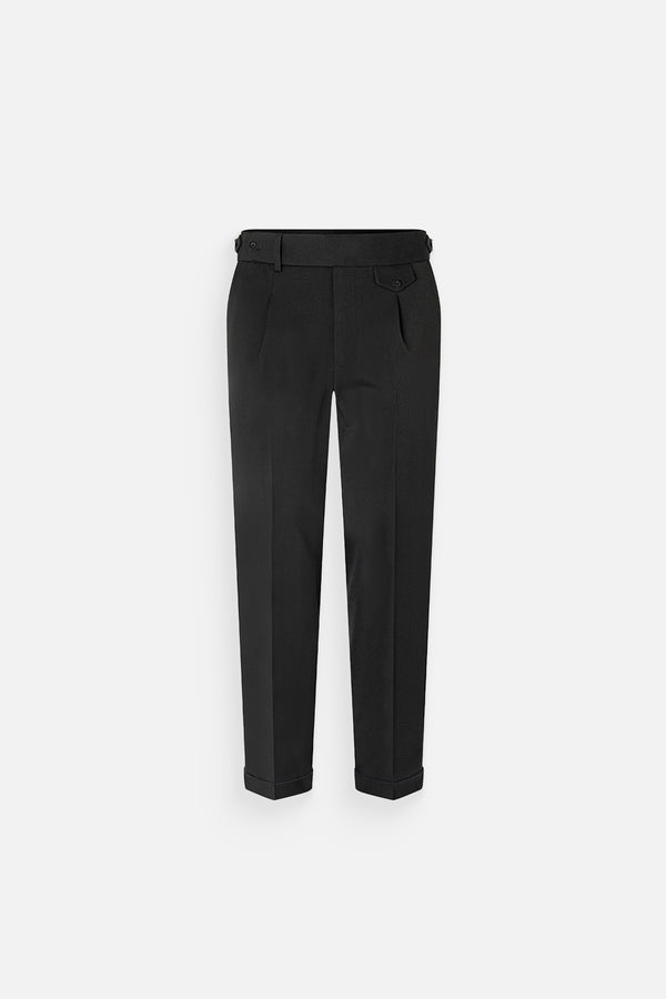 Quần Tây Nam Sidetab Khaki Tây Polomanor Màu Đen Khaki Tây Regular Fit