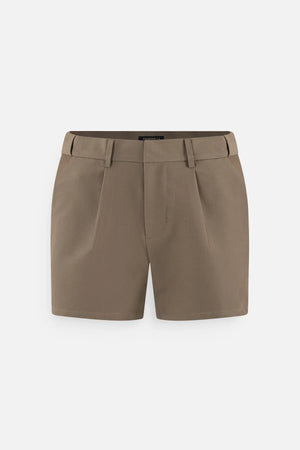Quần Shorts Tây Nam Polomanor Màu Nâu Khaki Tây Regular Fit