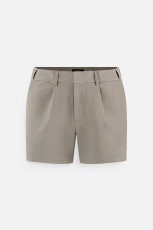 Quần Shorts Tây Nam Polomanor Màu Xám Be Khaki Tây Regular Fit