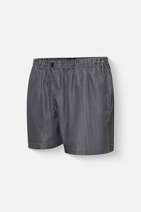 [Quà Tặng] Quần Short Ngủ Sleepy Polomanor Màu Sọc Đen Regular Fit