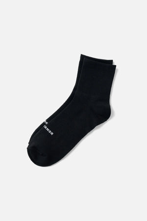 Tất Cổ Cao Cotton Polomanor Đen