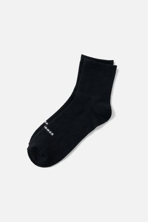 Tất Cổ Cao Cotton Polomanor Đen