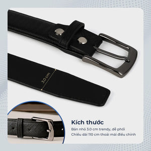 Thắt Lưng nam da Vân